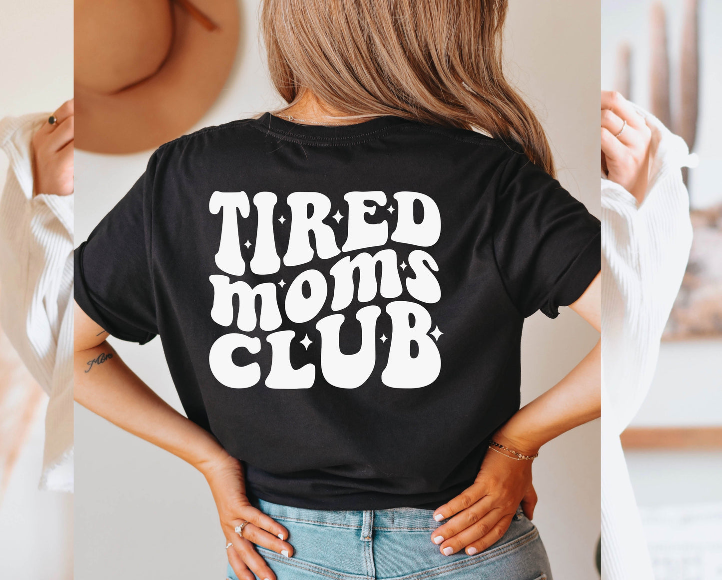 Tired Moms Club Graphic Tee