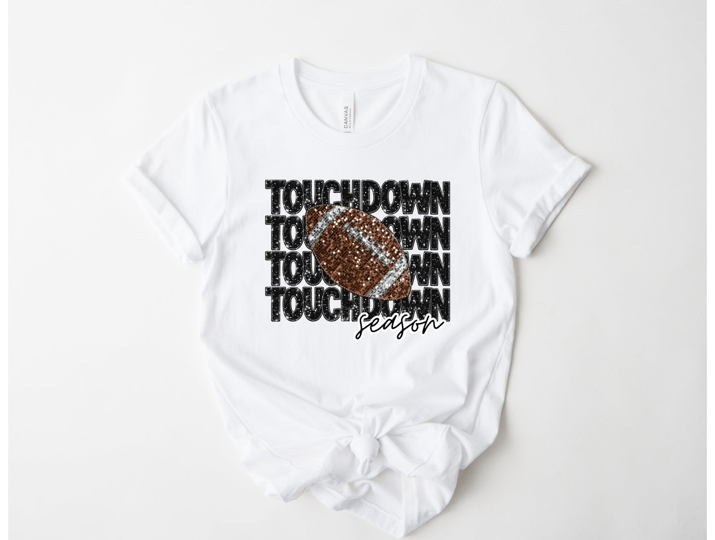Touchdown Bling Graphic Tee