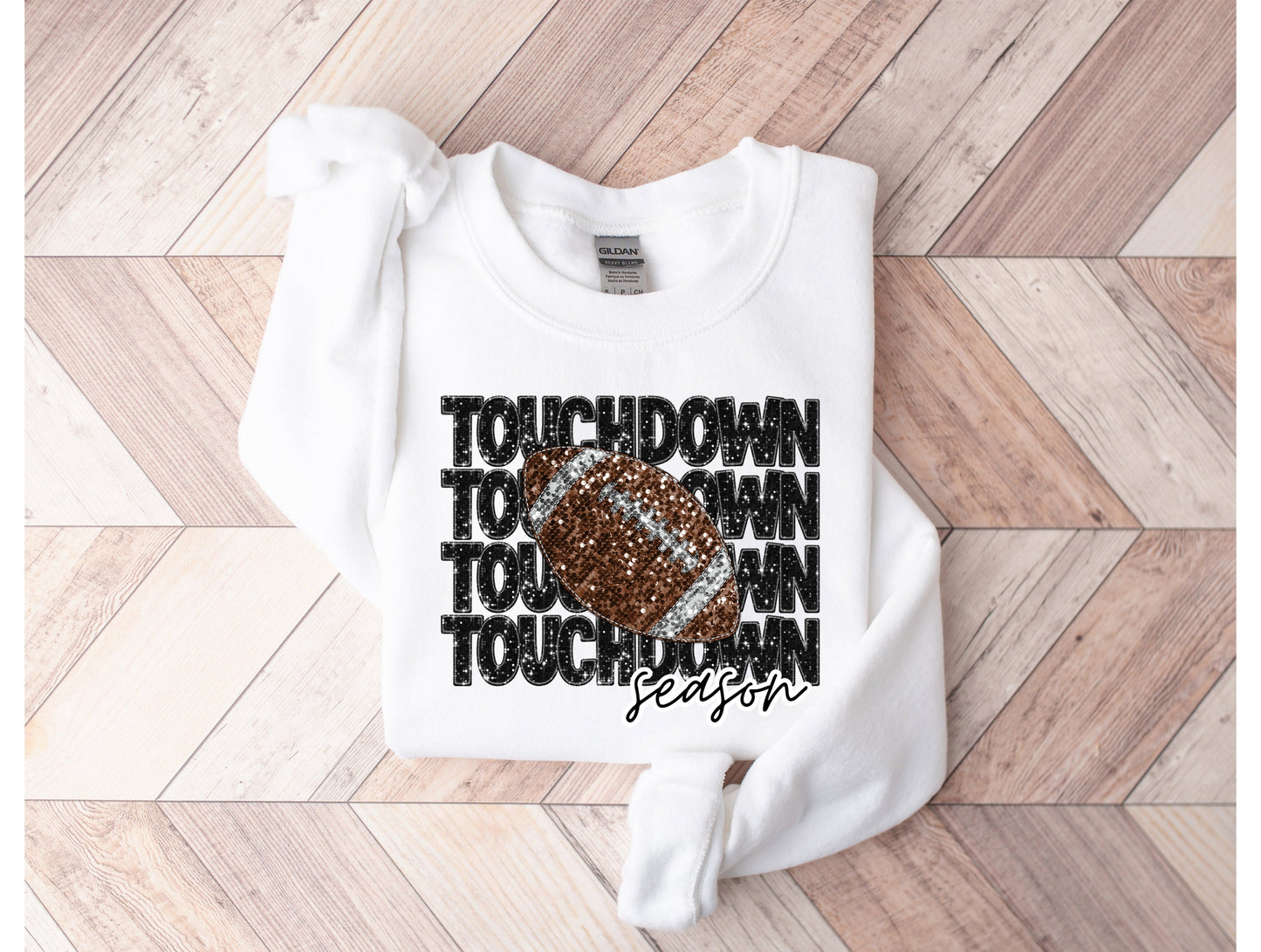 Touchdown Bling Graphic Tee