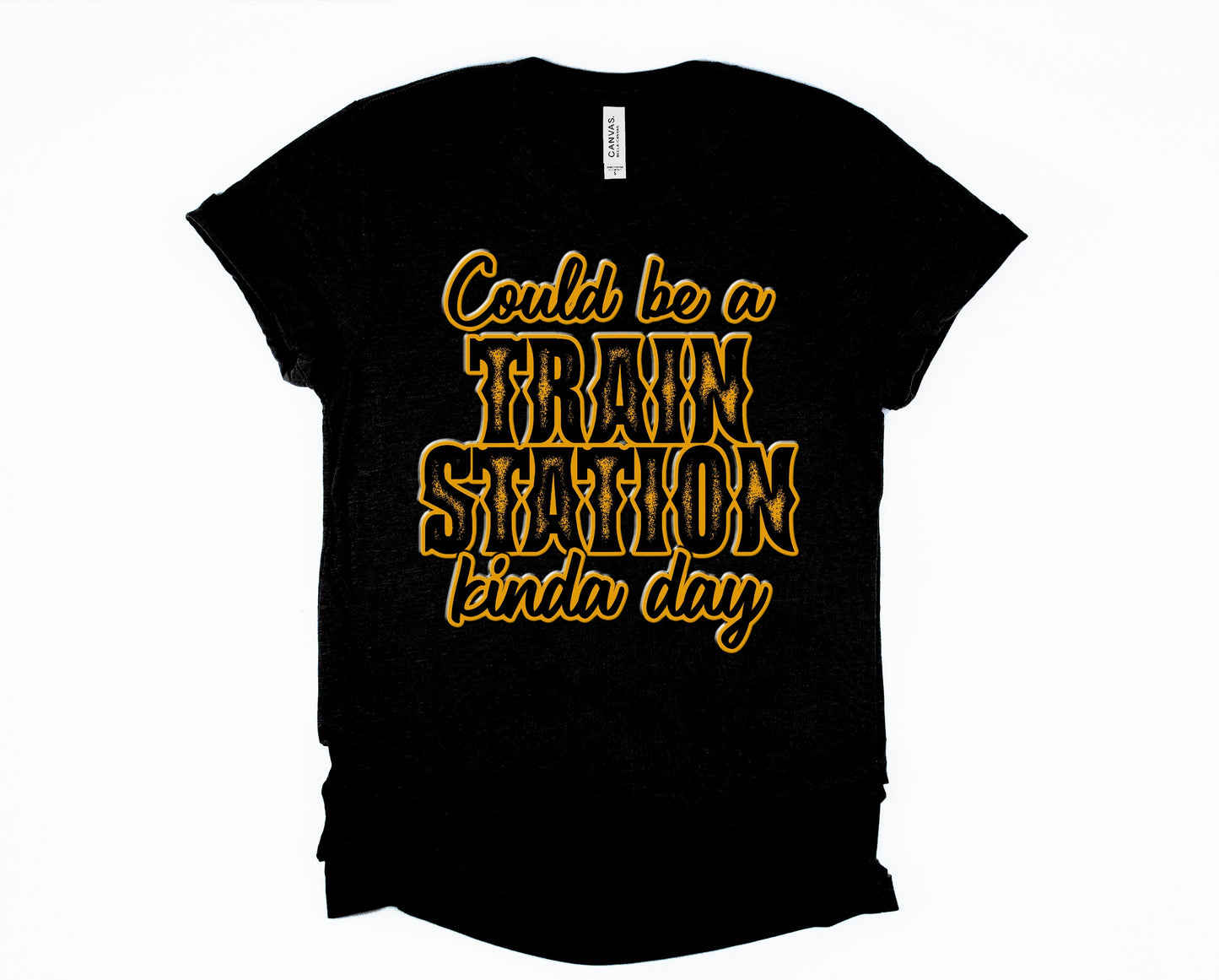 Train Station Kinda Day Graphic Tee