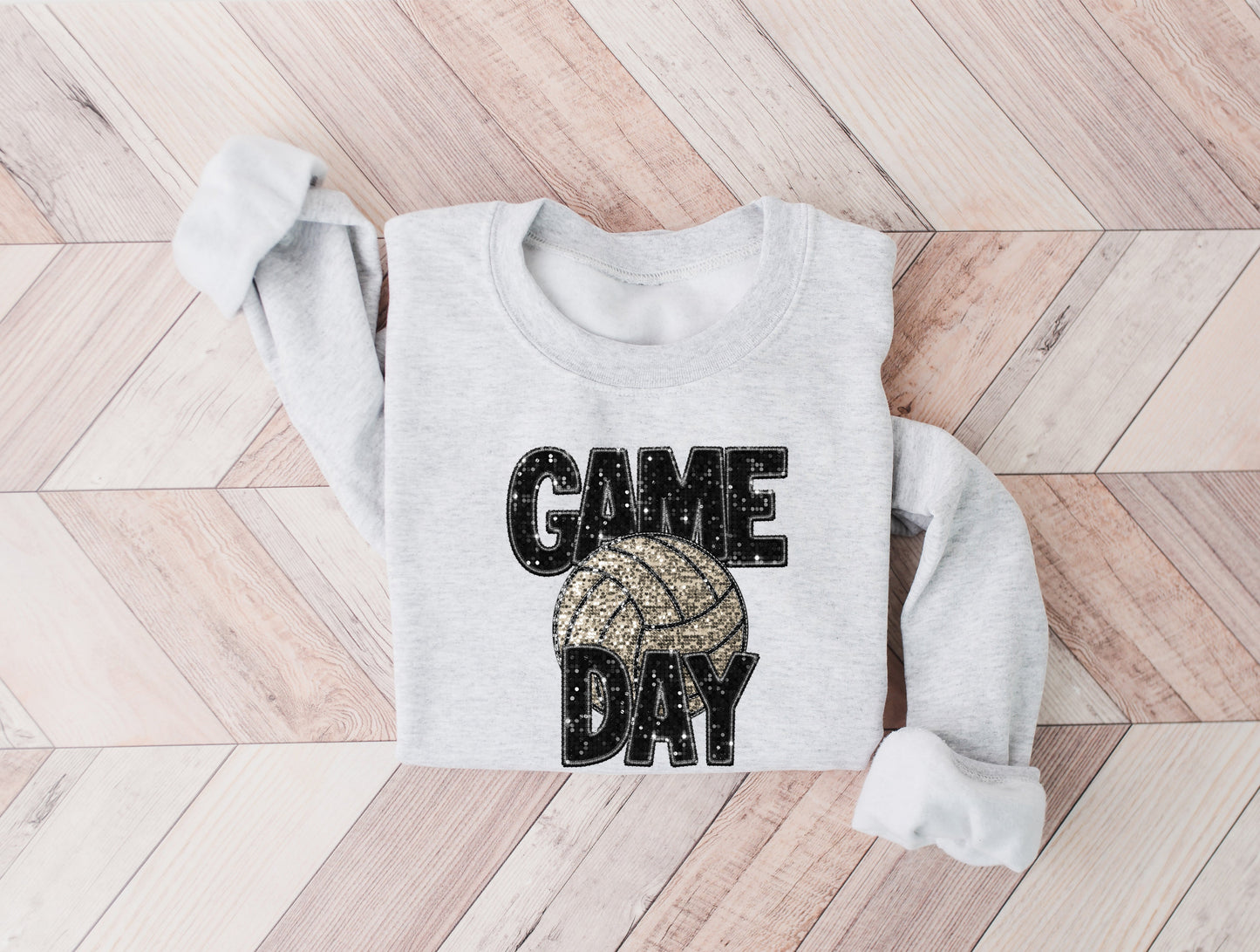 Volleyball Bling Graphic Tee