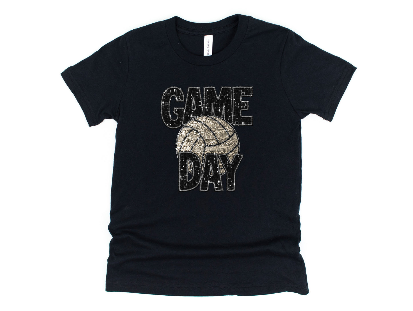 Volleyball Bling Graphic Tee