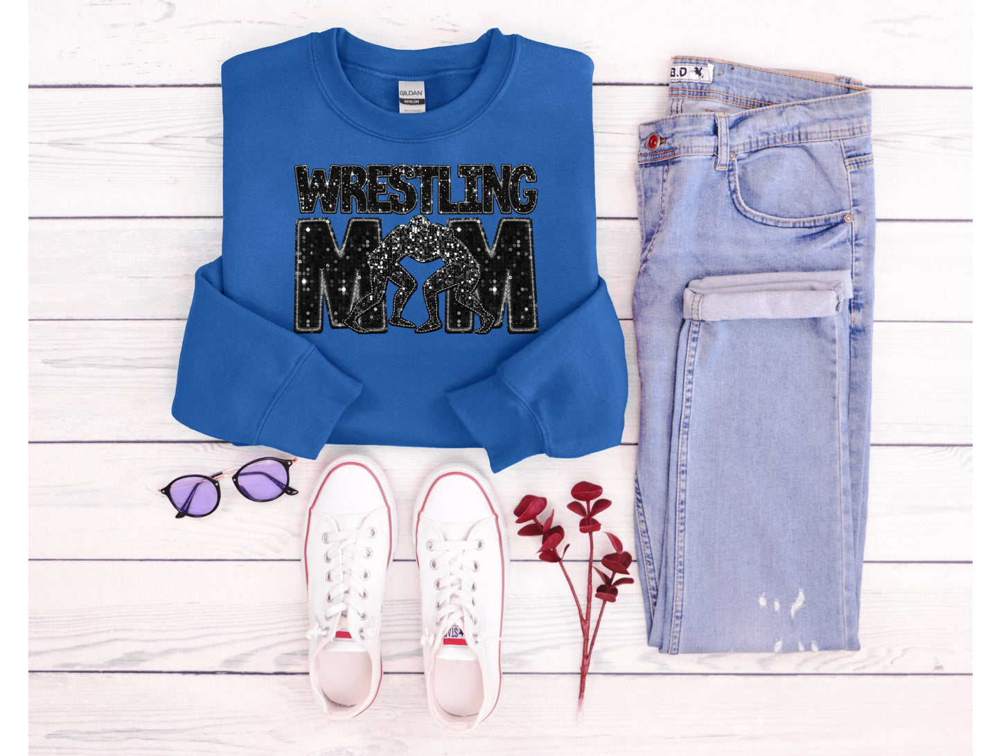Wrestling Bling Graphic Tee